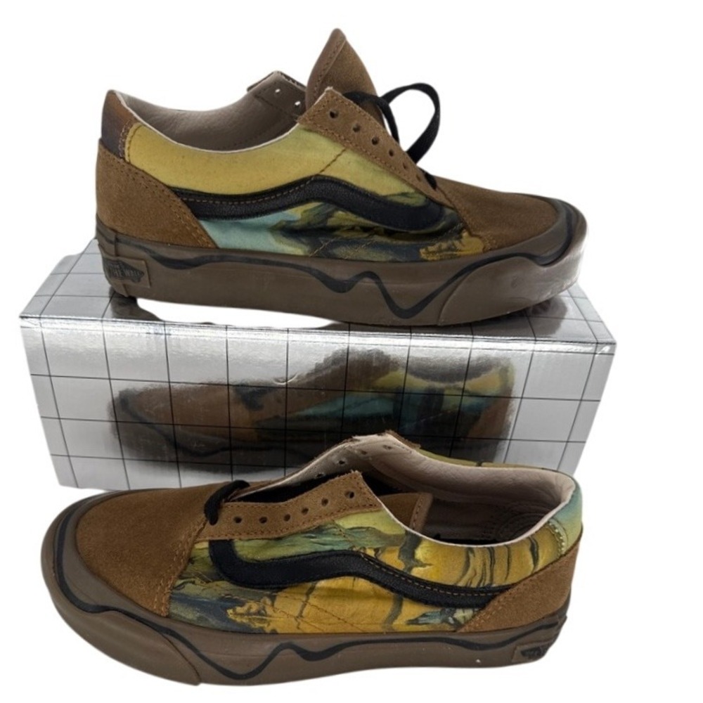Vans Sneakers Salvador Dali Museum of Modern‎ Arts Women Size 5 Brown New